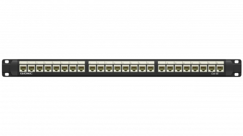 Патч-панель 19",1U,CAT5E, 24 модуля RJ45, неэкранированная DKC