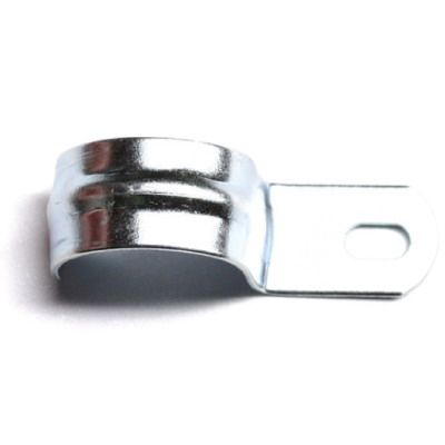 Держатель оцинкованный односторонний, д.8мм с крепежным отверстием 8,5х6 мм DKC