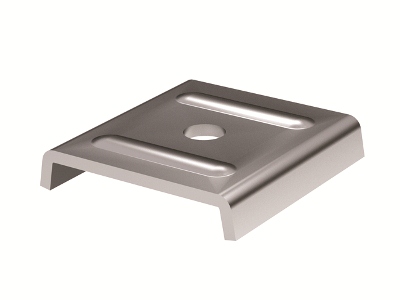 Опорная пластина для С-образных профилей