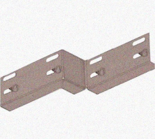 Соединитель-переходник ПУгЛ125х80 УТ1,5 (левый), горячее цинкование, S1,5
