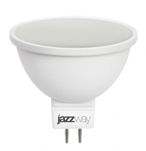 Лампа св/д 9W MR16  GU5.3 холодный 5000К JazzWay