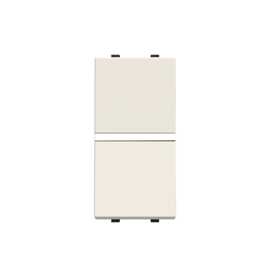 Zenit Механизм выключателя СУ 1-кл. 1мод.с клавишей 16А альпийский белый IP20 N2101 BL ABB