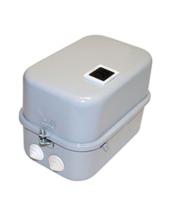 Пускатель электромагнитный ПМ12-025240 У3 В, 220В/50Гц, 1з, 25А, нереверсивный, с реле РТТ-131 21,3-25,0А, в корпусе IP40, с кнопкой R Электротехник