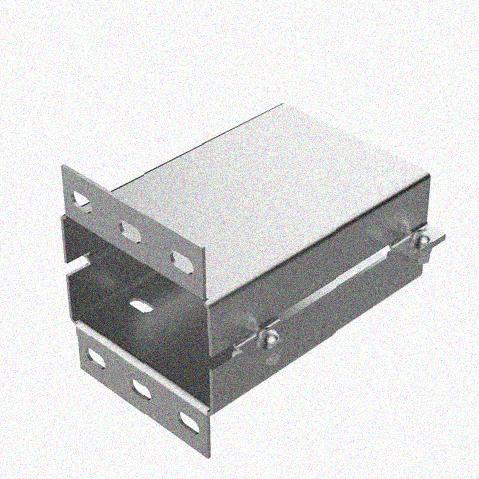 Лоток присоединительный ЛПС 150х80 УХЛ1 горячее цинкование, S2,0