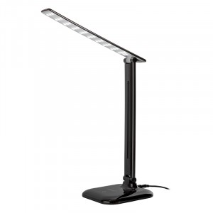 Светильник св/д настольный 9W(670lm) 6500К диммер, складной, черный General