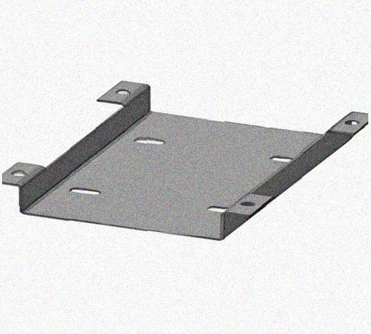 Соединитель нижний У1102 200х100х1,0 УТ1,5, оцинкованный лист, S1.0