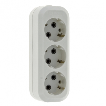 Колодка 3 гн, 16А 3,5кВт с/з Эксперт PROxima EKF