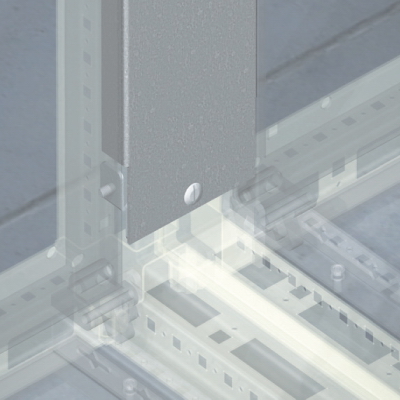 Монтажная плата, промежуточная, для шкафов CQE высотой 2200 мм n DKC