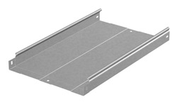 Металлический лоток неперфорированный 300х50х3000, толщ. 1,0 мм, гор. цинк Ostec Металлический лоток неперфорированный 300х50х3000, толщ. 1,0 мм, гор. цинк Ostec