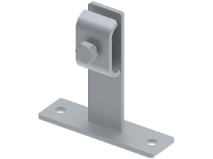 Держатель для круглых проводников 8 мм L-60, гор. цинк Ostec