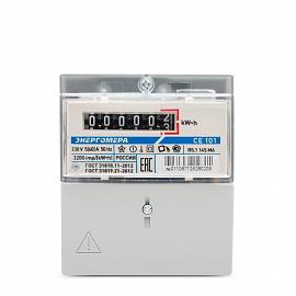 Счетчик электроэнергии 1ф 5-60А однотарифный кл1 D+Щ ЖКИ 101 R5.1 145 Энергомера