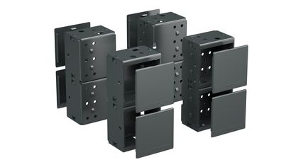 Комплект угловых элементов с пластиковыми заглушками, В =200 мм, 1 кмп =4 шт. DKC