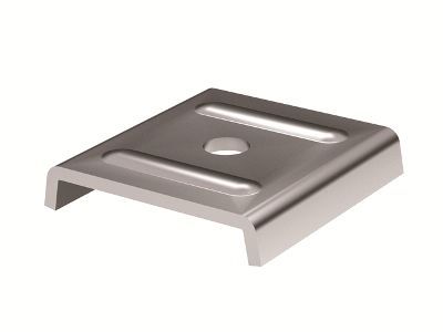 Опорная пластина для C-образных профилей, INOX 304 DKC