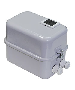 Пускатель электромагнитный ПМ12-010240 У3 В, 220В/50Гц, 1з, 10А, нереверсивный, с реле РТТ5-10-1 7,0-10,0А, в корпусе IP40, с кнопкой R Электротехник