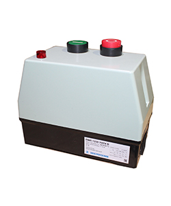 Пускатель э/м ПМЛ-4230 УХЛ4 Б, 220В/50Гц, 1р+1з, 63А, нереверс., с реле РТЛ-2059-2 48-65А, в корп. из пласт. IP54, с кноп. ПУСК + СТОП и сигн. лампой