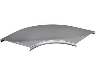 Крышка на угол CPO 90 горизонтальный 90° осн.50, RAL9010 DKC