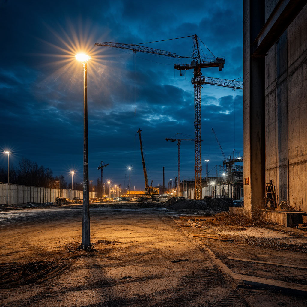 На стройках и складах