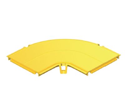 Крышка на горизонтальный поворот 90° оптического лотка 120 мм D5 DKC