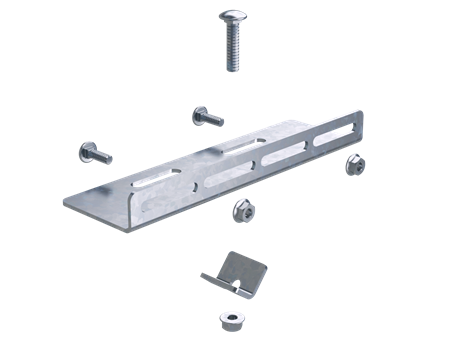 Крепление к строительной балке, цинк-ламель DKC