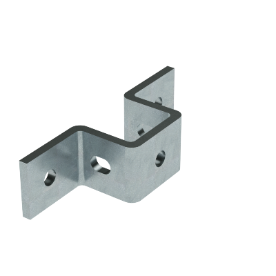 Крепление стеновое для С-образного профиля 41х41, горячеоцинкованное DKC