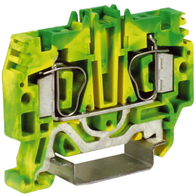 HTE.4(Ex), зажим для заземления, 4 кв.мм желто-зеленый (R) DKC