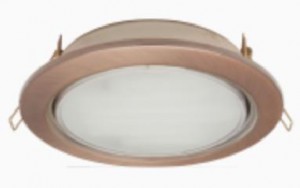 Светильник GX70 H5 черненая медь 53x151 Ecola