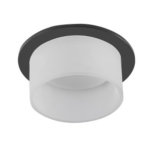 Светильник встр. GX53 H18 119(86)x54 цилиндр черный General