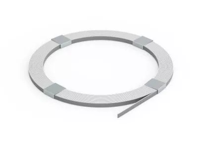 Плоский проводник оцинкованной стали