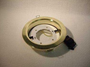 Светильник GX70 H5 золото 53x151 Ecola