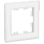 ATLASDESIGN NATURE Рамка горизонт/вертик 1 мест . стекло белый IP20 Schneider Electric