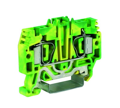 HTE.6(Ex), зажим для заземления, 6 кв.мм желто-зеленый DKC