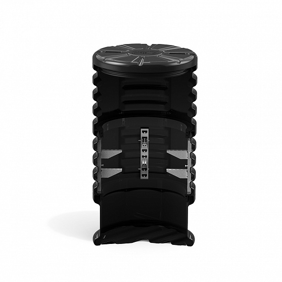 Пластиковый колодец КН 780/1500 (H=1500 мм, Dкр=780 мм) с подготовкой к установке кабельных стоек Промрукав