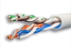 Кабель UTP 4 парых2х0,48 AWG24 саt. 5е медь (бухта 305м) SUPRLAN