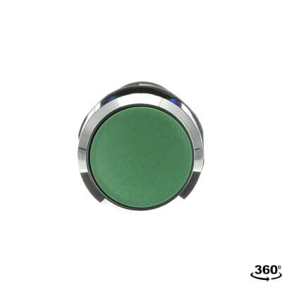 Кнопка CP1-30G-11 без фикс. 1HO+1H3 зел. 