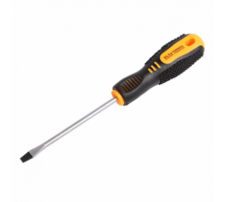Отвертка шлицевая SL 5 X 100 мм , двухкомпонентная рукоятка REXANT