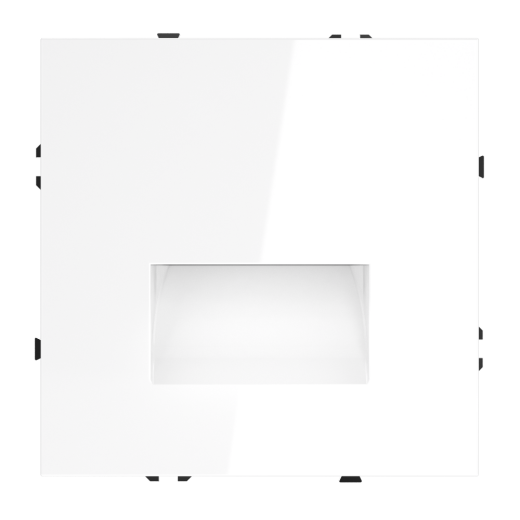 Подсветка светодиодная встраиваемая Voltum S70, (белый глянцевый)