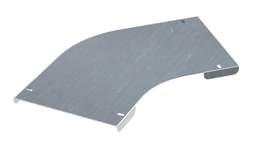 Крышка на угол горизонтальный 45 градусов 300, R300, 1,0 мм, нержавеющая сталь AISI 304 DKC