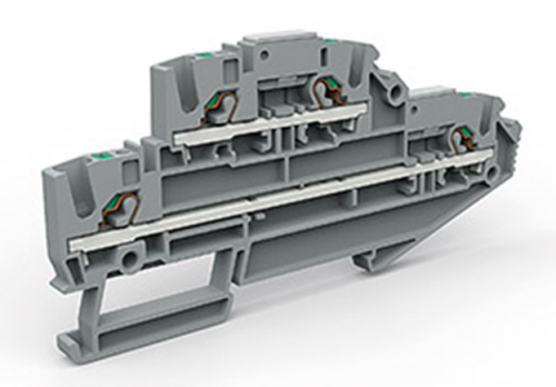 Двухуровневая клемма на 2,5 кв.мм (S) DKC
