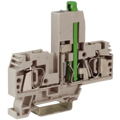 HMF.4/L48, держатель предохранителя, 4 кв.мм, серый с микросхемой LED 48 В DKC