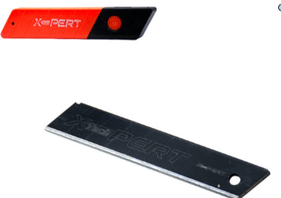 Лезвия сегментированные 18 мм черные каленые X-PERT