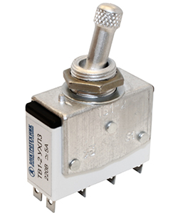 Тумблер ТВ1-2 УХЛ3, 220В, 5А, 2з+2р, IP40 Электротехник