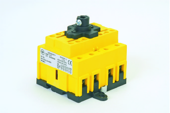 Выключатель нагрузки четырёхполюсн. с установк.на монтажн.плату на63А DKC