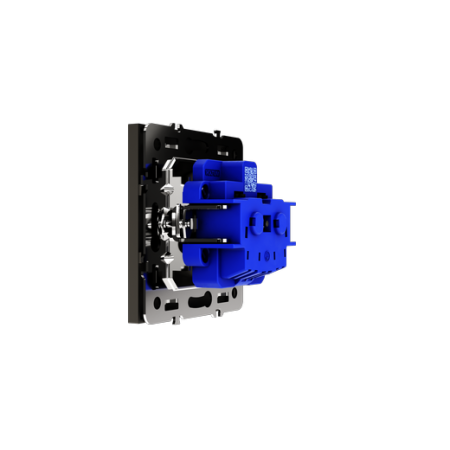 Розетка встраиваемая Voltum S70 с заземлением и защитными шторками, 16А, (кашемир)