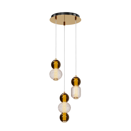 Подвесной светильник LED 33Вт Золото IP20 Drop MOD273PL-L33G3K Maytoni