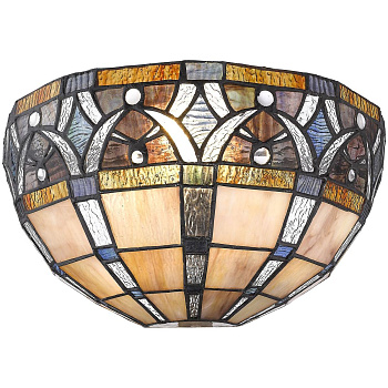 Бра Бронзовый/Разноцветный E14 1*40Вт 824-801-01 VELANTE