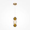 Подвесной светильник LED 16Вт Золото IP20 Drop MOD273PL-L16G3K Maytoni