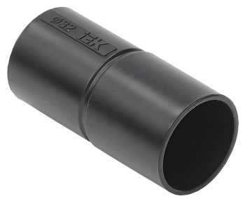 Муфта труба-труба GI32G черная IEK
