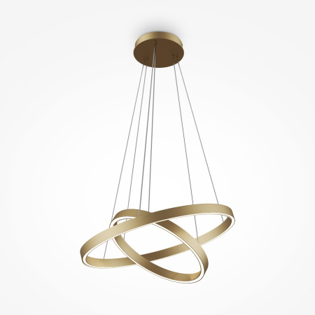 Подвесной светильник LED 56Вт Латунь IP20 Rim MOD058PL-L55BSK Maytoni