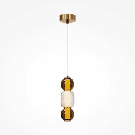 Подвесной светильник LED 16Вт Золото IP20 Drop MOD273PL-L16G3K Maytoni