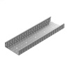 Промышленный лоток кабельный перфорированный 600х85х3000, толщ. 2,0 мм, гор. цинк Ostec